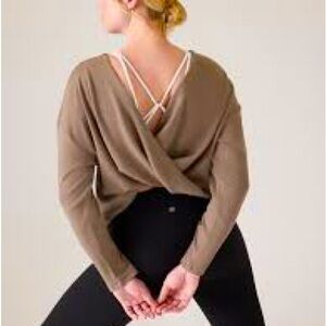 Athleta presence twist sweater